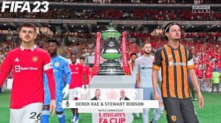 FIFA 23 | Manchester United vs Hull City - The Emirates FA Cup - PS5™ Full Gameplay