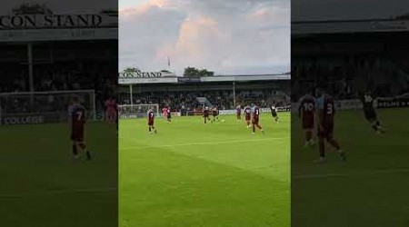 The goal that made it Scunthorpe United 1-1 Hull City