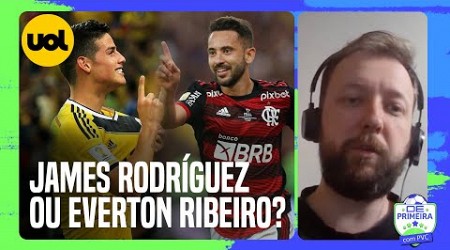 JAMES RODRÍGUEZ: SÃO PAULO PENSOU EM EVERTON RIBEIRO ANTES DE ACERTO COM COLOMBIANO