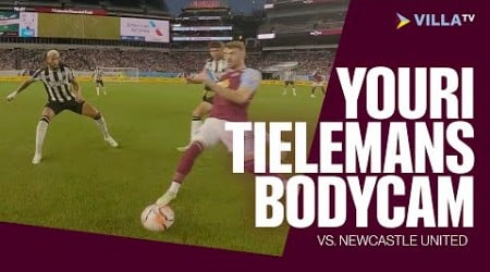 VILLA IN USA | Youri Tielemans bodycam vs Newcastle United