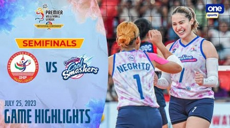 Kinh Bac vs. Creamline semis highlights | 2023 PVL Invitational Conference - July 25, 2023