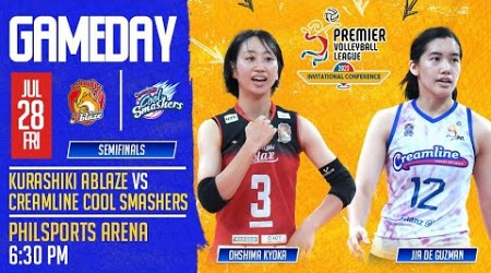 KURASHIKI ABLAZE vs CREAMLINE | 2023 PVL INVITATIONAL CONFERENCE | JULY 28, 2023 | 6:30 PM