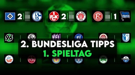 2. Bundesliga Prognose | 1. Spieltag Tipps &amp; Vorschau | 2023/24