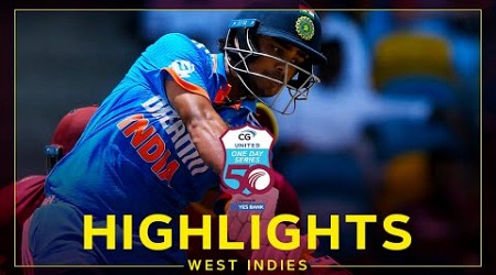 Highlights | West Indies v India | Kishan and Kuldeep Star | 1st CG United ODI