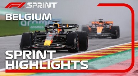 F1 Sprint Highlights | 2023 Belgian Grand Prix