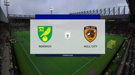 FIFA 23 | Norwich vs Hull City - Carrow Road | Gameplay