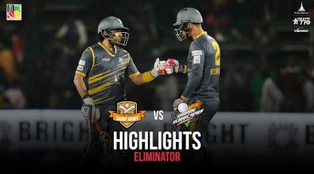 Eliminator Highlights: Cape Town Samp Army vs Harare Hurricanes | Zim Afro T10