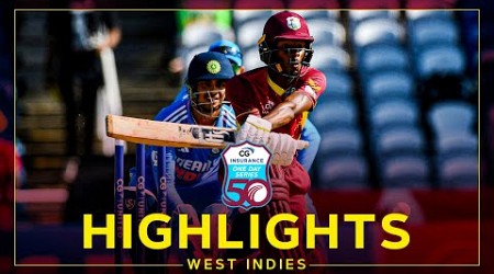 Highlights | West Indies v India | India Claim Series | 3rd CG United ODI