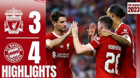 Highlights: Liverpool 3-4 Bayern Munich | Gakpo, van Dijk &amp; Díaz score in Singapore