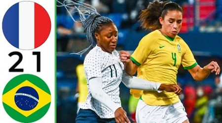 France vs Brazil | Highlights | Women&#39;s Football 2023