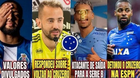 EVERTON RIBEIRO RESPONDEU SOBRE VOLTAR AO CRUZEIRO! ATACANTE DE SAÍDA! DEDÉ NA ESPN E JOÃO MARCELO.