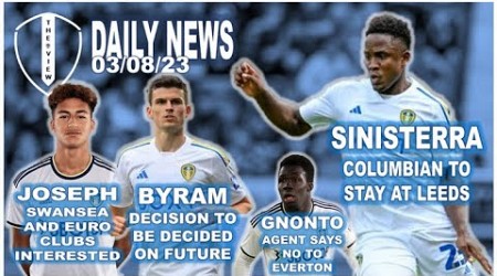 GNONTO NO TO EVERTON | SINISTERRA STAYING | BYRAM DECISIONS | SWANSEA JOSEPH INTEREST | KIT LAUNCH