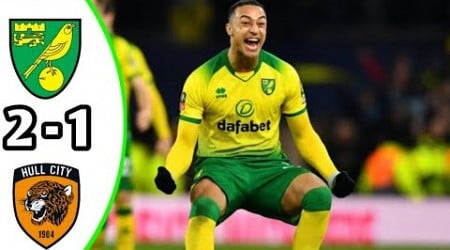 Norwich City vs Hull City 2-1 Highlights | Sky Bet Championship 2023