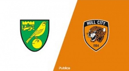 Norwich City vs Hull City - English League Championship LIVE