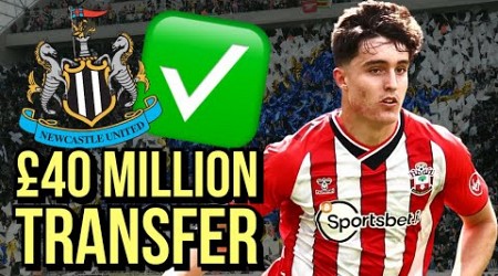 Newcastle AGREE DEAL £40 MILLION Tino Livramento!