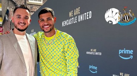 Meeting Bruno Guimaraes At We Are Newcastle United PREMIERE! Callum Wilson, Eddie Howe + MORE