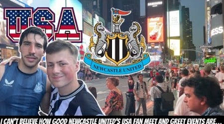 You should EXPECT HUGE CHANGES to Newcastle United from the USA tour with FAN EVENTS !!!!!