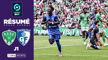 Résumé : Grenoble climatise l&#39;ASSE dans un match polémique !