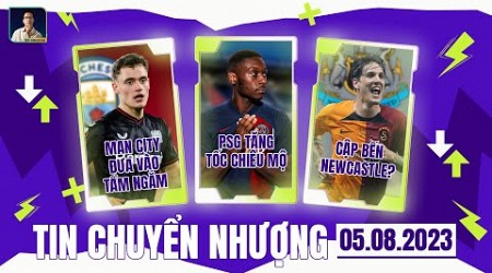 TIN CHUYỂN NHƯỢNG 05/8: MAN CITY NHẮM FLORIAN WIRTZ, PSG CHIÊU MỘ KOLO MUANI, ZANIOLO ĐẾN NEWCASTLE?