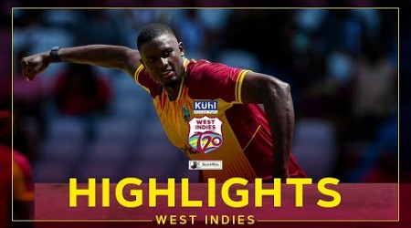 Highlights | West Indies v India | Last Over Thriller | 1st Kuhl Stylish Fans T20I