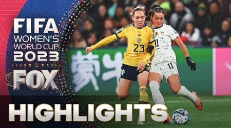 Sweden vs. United States Highlights | 2023 FIFA Women&#39;s World Cup | Round of 16