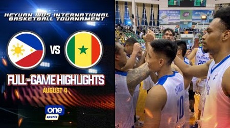 Philippines vs. Senegal highlights | 2023 Heyuan WUS International Basketball - Aug. 4, 2023