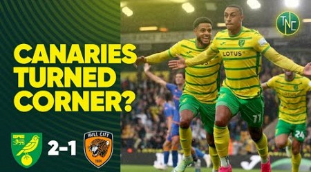 HAVE CANARIES TURNED A CORNER? NORWICH CITY 2-1 HULL CITY