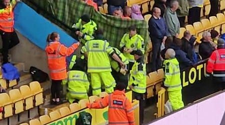 Norwich city 2 Hull city 1 but paramedic at carrow road did a Great job today