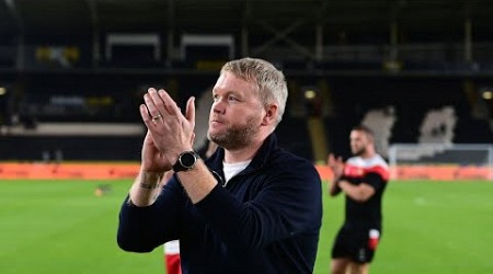 Grant McCann reacts to Carabao Cup win on return to Hull City