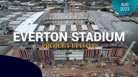 New Everton Stadium Update: Roof ‘Tips’ Towards Completion!