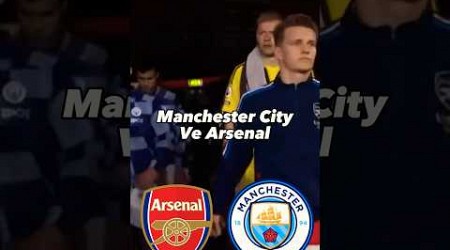 Arsenal Manchester City’i yendi ve kupayı kazandı! #football #shorts