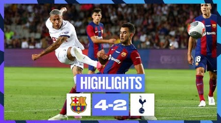 BARCELONA 4-2 TOTTENHAM HOTSPUR | HIGHLIGHTS