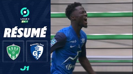 AS SAINT-ÉTIENNE - GRENOBLE FOOT 38 (0 - 1) - Résumé - (ASSE - GF38) / 2023-2024