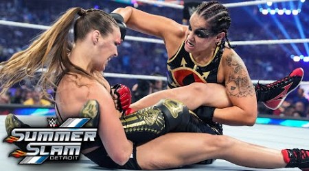 Ronda Rousey vs. Shayna Baszler - MMA Rules Match: SummerSlam 2023 Highlights