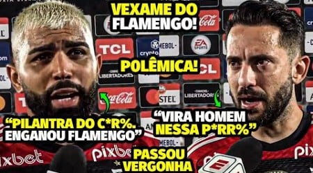 VEXAME! A ACUSAÇÃ0 GRAVÍSSIMA DE GABIGOL APÓS A ELIMINAÇÃO E EVERTON RIBEIRO COBRA JOGADOR DO MENGÃO