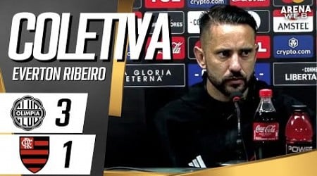 COLETIVA EVERTON RIBEIRO e CRISTIAN ARAN | AO VIVO | Olimpia x Flamengo - Libertadores 2023