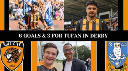 6 Goals &amp; 3 For Tufan On Derby Day! Hull City VS Sheffield Wednesday Vlog