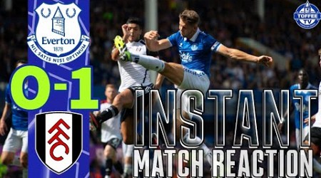 Everton 0-1 Fulham | Gwladys Street Reaction