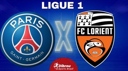 PSG X LORIENT AO VIVO | LIGUE 1 - RODADA 1 | NARRAÇÃO