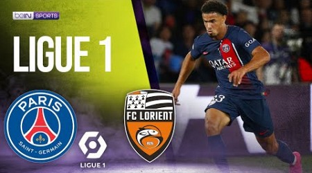 PSG vs Lorient | LIGUE 1 HIGHLIGHTS | 08/11/2023 | beIN SPORTS USA