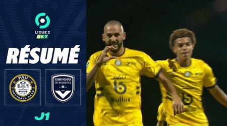 PAU FC - FC GIRONDINS DE BORDEAUX (3 - 0) - Résumé - (PAU - GdB) / 2023-2024