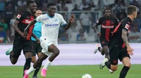 Ismaïla Sarr vs Bayer Lerverkusen #OM #olympiquedemarseille