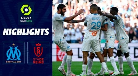 Marseille vs Reims 2-1 Résumé et Buts | Ligue 1 23/24