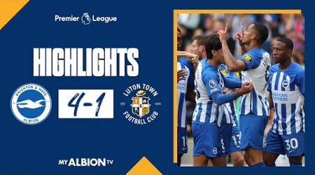 PL Highlights: Brighton 4 Luton 1