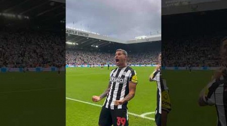 This angle of Sandro Tonali’s first Newcastle United goal 