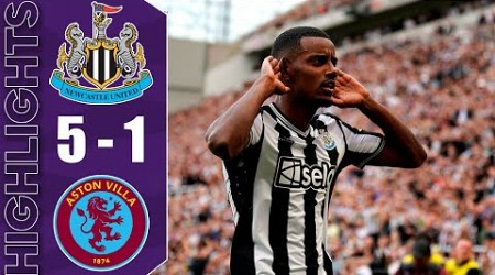 Newcastle vs Aston Villa Highlights Premier League 2023/2024