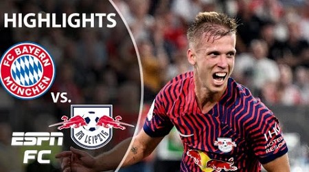 Dani Olmo hat trick hero❗ RB Leipzig defeat Bayern Munich in German Super Cup [HIGHLIGHTS] | ESPN FC