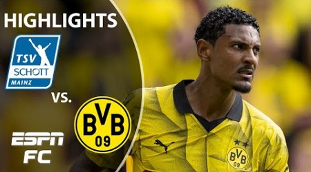 Schott v Borussia Dortmund | German Cup Full Game Highlights | ESPN FC