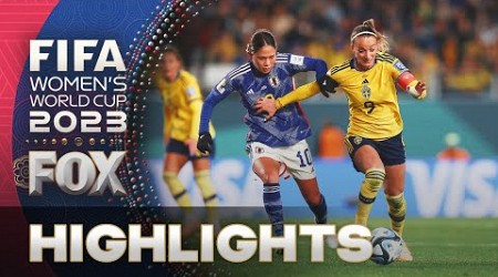 Japan vs. Sweden Highlights | 2023 FIFA Women&#39;s World Cup | Quarterfinals