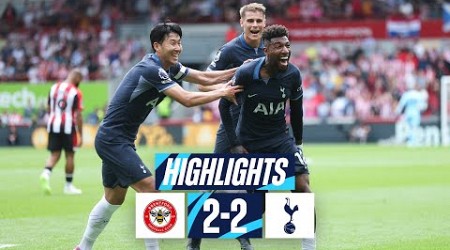 BRENTFORD 2-2 TOTTENHAM HOTSPUR // PREMIER LEAGUE HIGHLIGHTS